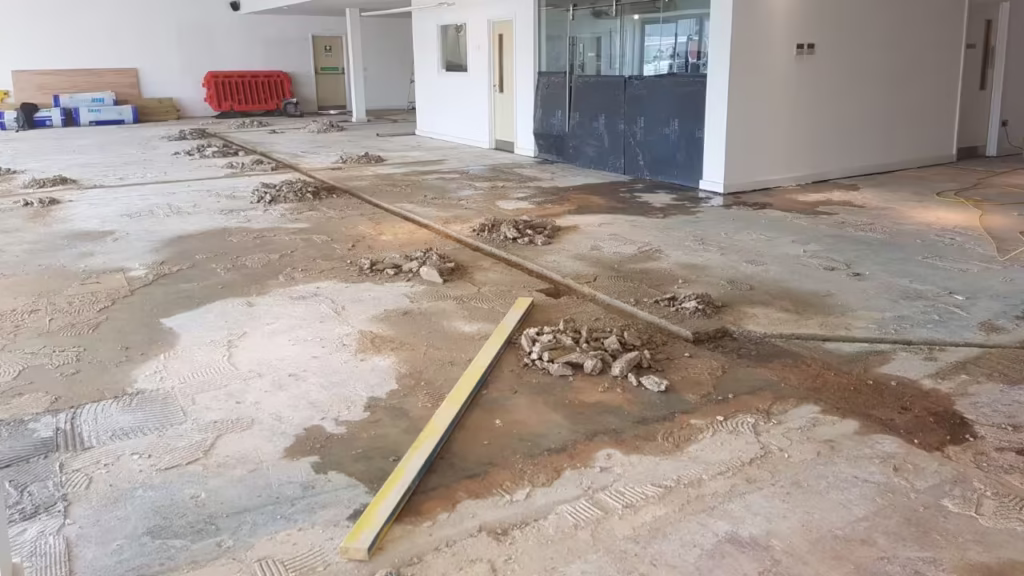 drenaj işleri için kanal açma